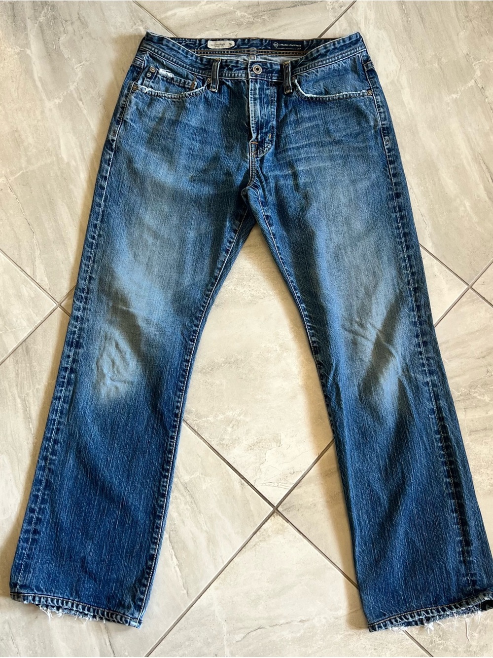 AG Adriano Goldschmied Protegé Straight Leg Jeans Men’s 33x34 Medium Wash